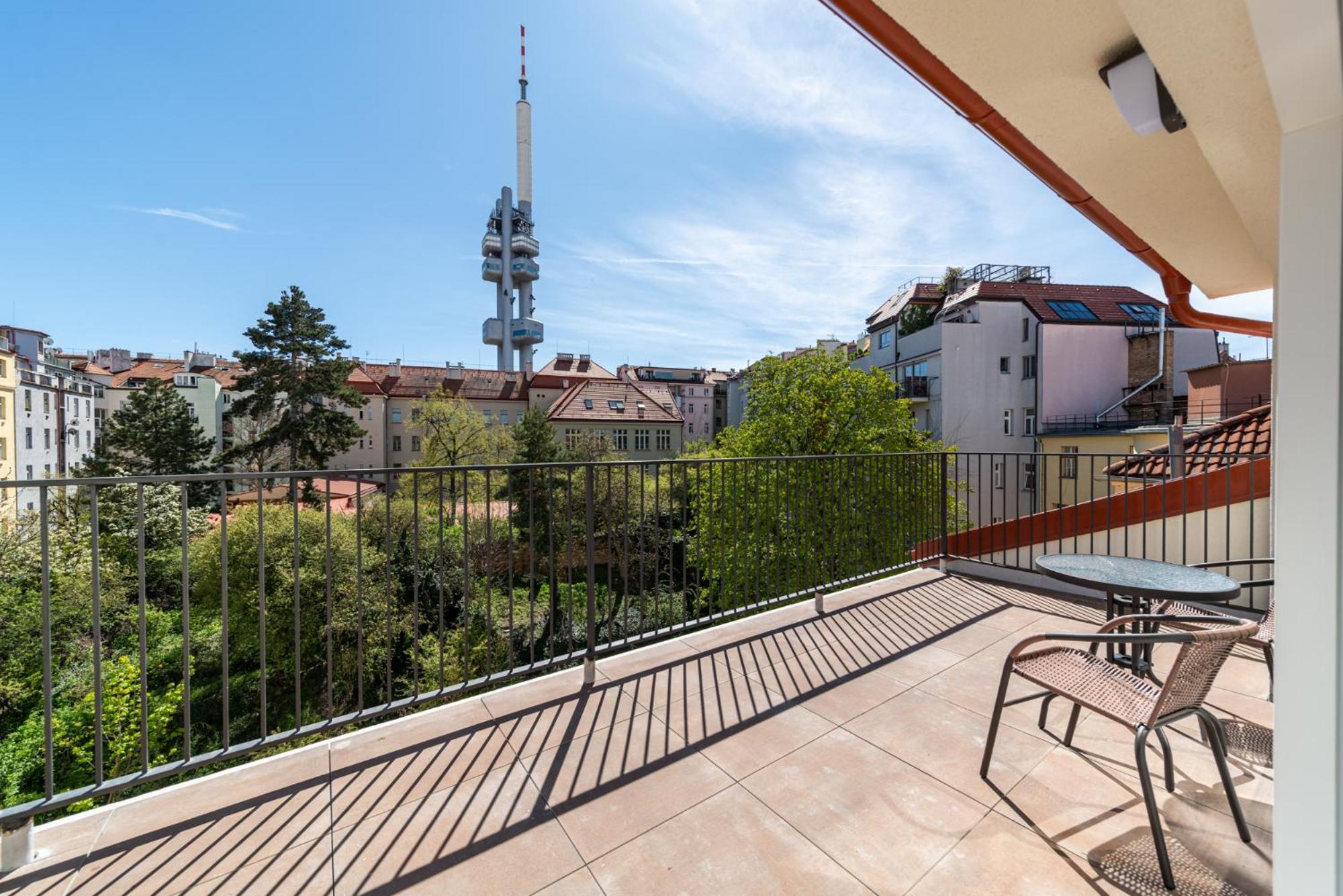 Apartments Borivojova 63 Prag Exterior foto
